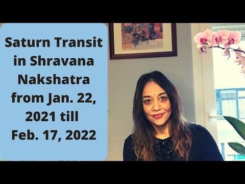 A Lesson in Detachment: Saturn in Shravana -DKSCORE