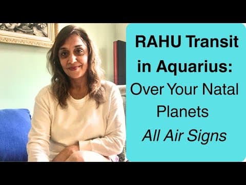 Rahu Transit Over Natal Planets in Aquarius: Effects on Your Life and Mind -DKSCORE