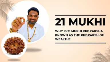 21 Mukhi Rudraksha: Kubera’s Bead for Ethical Wealth Protection and Spiritual Authority -DKSCORE