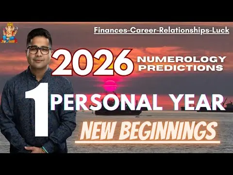 2026 Numerology Personal Year 1: Vedic Roadmap for New Beginnings Leadership & Growth -DKSCORE 2026 Numerology Personal Year 1: Vedic Roadmap for New Beginnings Leadership & Growth -DKSCORE