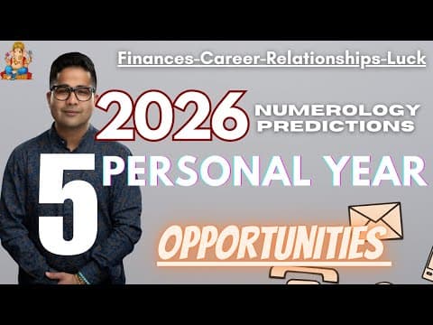 The Transformative Power of Numerology - Personal Year 5: Freedom Change & New Possibilities -DKSCORE The Transformative Power of Numerology - Personal Year 5: Freedom Change & New Possibilities -DKSCORE