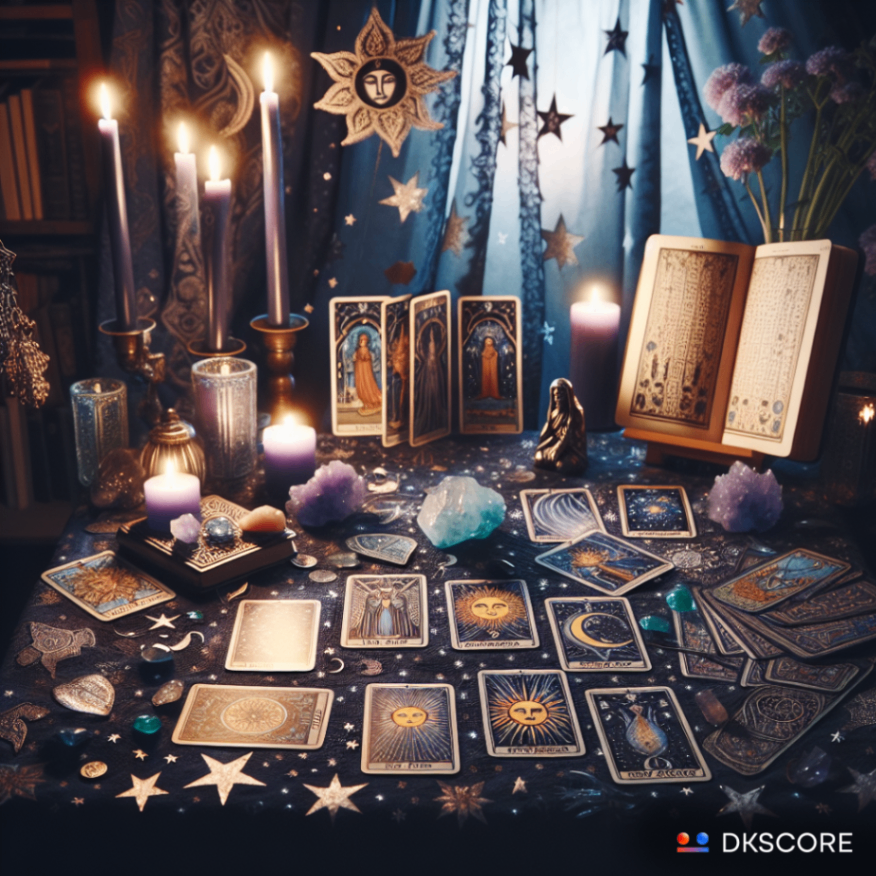 Basic Fundamentals of Tarot Cards: A Comprehensive Guide to Understanding Tarot Cards and Their Connection to Vedic Astrology -DKSCORE Basic Fundamentals of Tarot Cards: A Comprehensive Guide to Understanding Tarot Cards and Their Connection to Vedic Astrology -DKSCORE