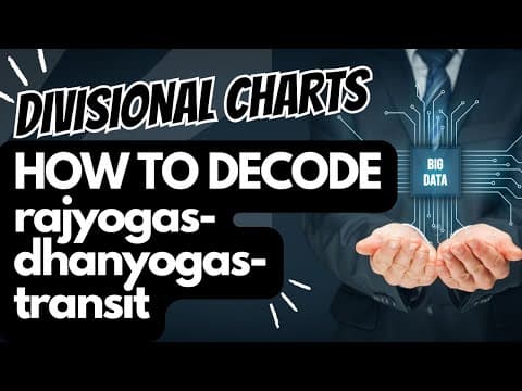 Divisional Chart Rules: How to Decode Rajyogas, Dhanyogas, and Transits -DKSCORE Divisional Chart Rules: How to Decode Rajyogas, Dhanyogas, and Transits -DKSCORE