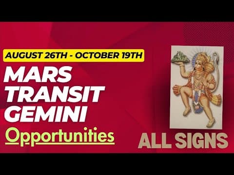 Mars in Gemini Aug 26 to Oct 19th 2024: Astrological Impacts on All Ascendant Signs -DKSCORE Mars in Gemini Aug 26 to Oct 19th 2024: Astrological Impacts on All Ascendant Signs -DKSCORE