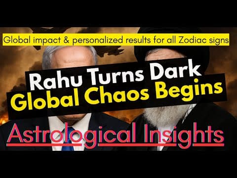 Rahu in Aquarius: The Shadow of Innovation, Power, and Unrest -DKSCORE Rahu in Aquarius: The Shadow of Innovation, Power, and Unrest -DKSCORE