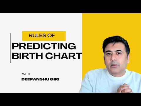 Birth Chart Prediction Rules: A Comprehensive Guide to Understanding Astrological Combinations -DKSCORE Birth Chart Prediction Rules: A Comprehensive Guide to Understanding Astrological Combinations -DKSCORE