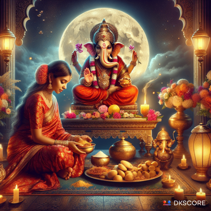 Sakat Chauth 2025: Significance, Rituals, and Vrat Katha in Vedic Astrology -DKSCORE Sakat Chauth 2025: Significance, Rituals, and Vrat Katha in Vedic Astrology -DKSCORE