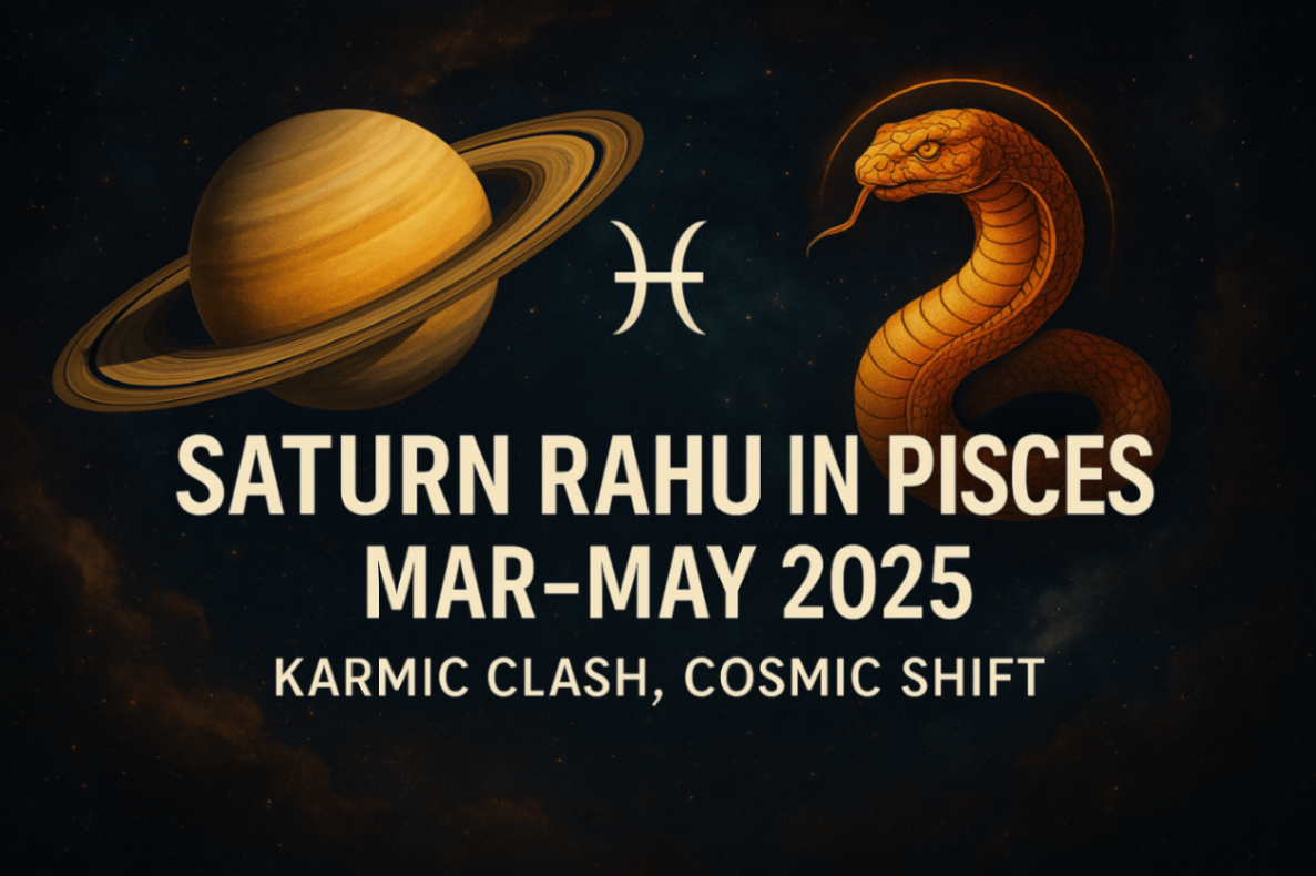 Saturn Rahu Conjunction in Pisces: Karmic Lessons, Spiritual Awakening, and Societal Shifts -DKSCORE Saturn Rahu Conjunction in Pisces: Karmic Lessons, Spiritual Awakening, and Societal Shifts -DKSCORE