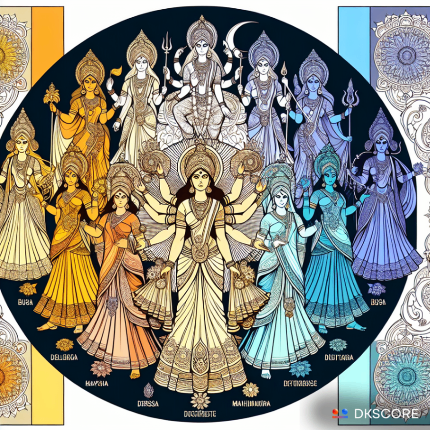 Ultimate Guide to Navratri Colours 2024: Spiritual and Astrological Insights -DKSCORE Ultimate Guide to Navratri Colours 2024: Spiritual and Astrological Insights -DKSCORE