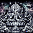 Brahma Vishnu Mahesh: The Supreme Trinity in Vedic Astrology -DKSCORE Brahma Vishnu Mahesh: The Supreme Trinity in Vedic Astrology -DKSCORE