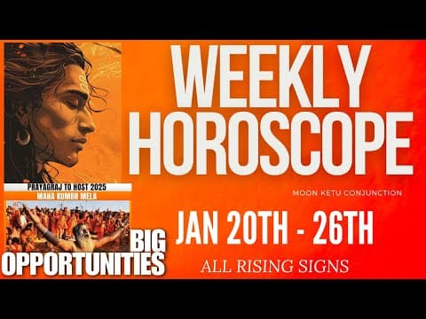 Weekly Horoscope Jan20-26th 2025 Insights: Navigating Celestial Influences for All Signs -DKSCORE Weekly Horoscope Jan20-26th 2025 Insights: Navigating Celestial Influences for All Signs -DKSCORE
