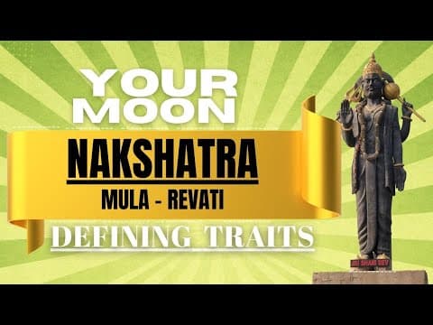 Understanding Moon Nakshatras: Traits, Careers, and Life Predictions : Mula to Revati -DKSCORE Understanding Moon Nakshatras: Traits, Careers, and Life Predictions : Mula to Revati -DKSCORE
