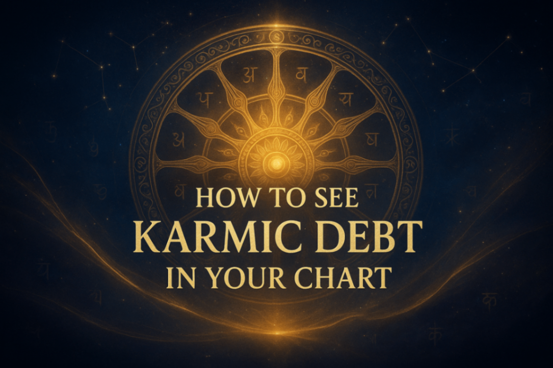 How to See Karmic Debt in Your Chart: Understanding Rinanubandha & Past-Life Connections -DKSCORE How to See Karmic Debt in Your Chart: Understanding Rinanubandha & Past-Life Connections -DKSCORE